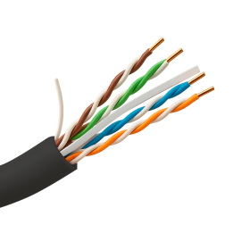 SAFIRE UTP6-100-OUTDOOR Zewnętrzny kabel sieciowy UTP Cat6 100 m szpula
