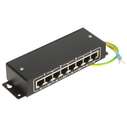 AXON-VIDEO-IP-4POE Protector contra sobretensiones PoE para cámaras IP, 4 puertos