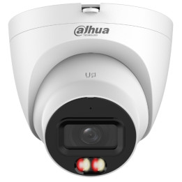 DAHUA IPC-HDW21249T-S-IL-0280B Caméra dôme IP WizSense 4K 12 MP avec objectif fixe de 2,8 mm, PoE, analyse AI