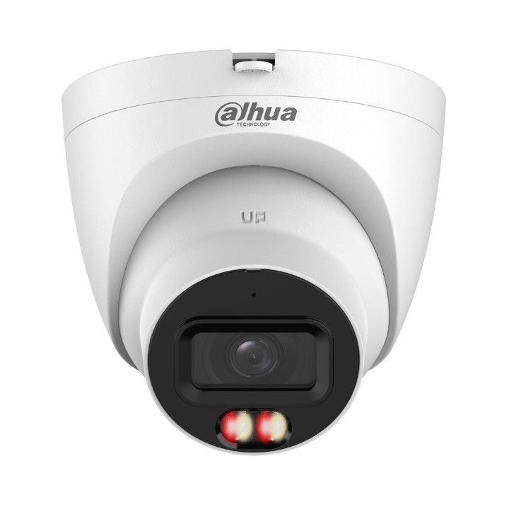 DAHUA IPC-HDW21249T-S-IL-0280B Caméra dôme IP WizSense 4K 12 MP avec objectif fixe de 2,8 mm, PoE, analyse AI