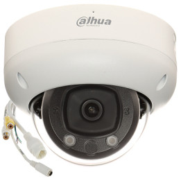 DAHUA IPC-HDBW5442R-ASE-0280B-S3 Caméra IP dôme extérieure 4MP, objectif fixe 2,8 mm, PoE, WizMind S AI Analytics