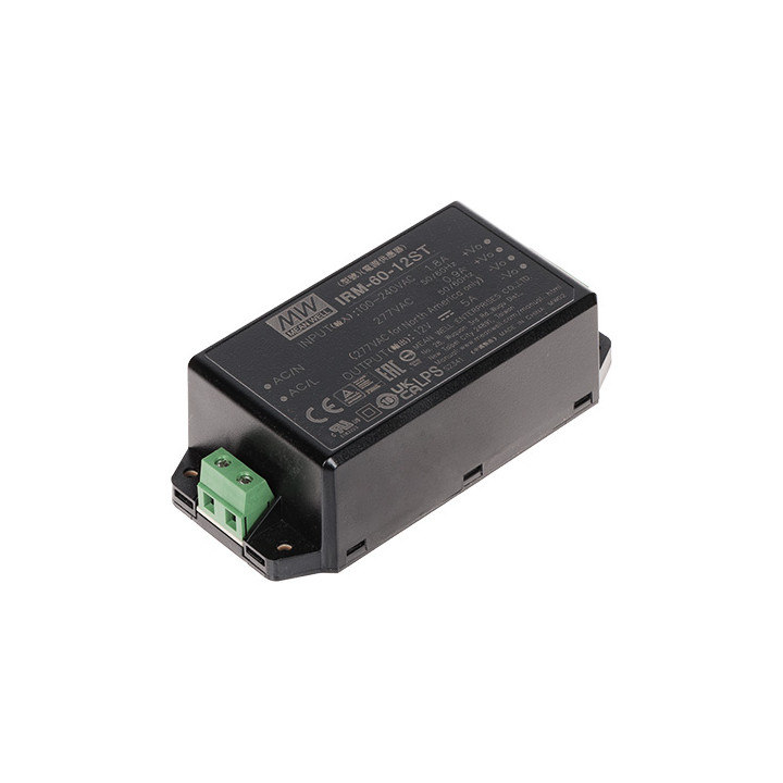 IRM-60-12ST MEAN WELL 60W 12V 5A AC/DC Power Supply