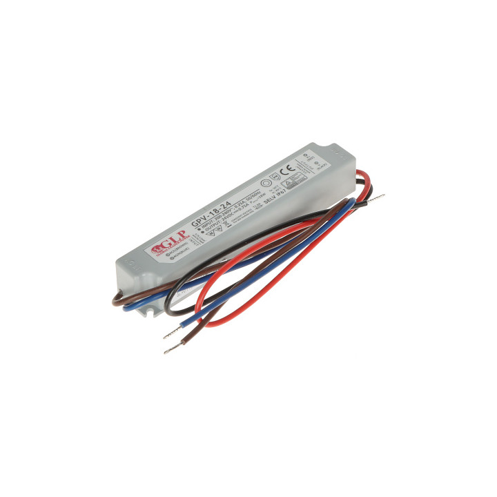 24V/0.75A/GPV Switching Power Supply 24V 0.75A IP67