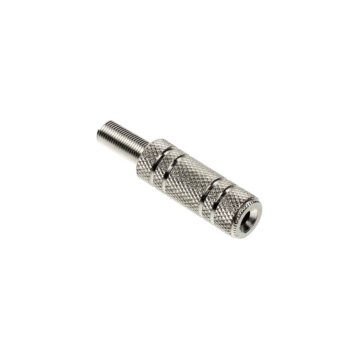 Conector Jack Hembra de 3.5mm JACK-G/3.5/S/MET - Toma de Audio Metálica