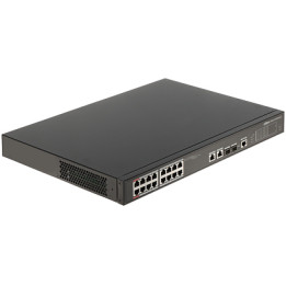 DAHUA PFS4218-16ET-240-V3 16-Port PoE Switch with 2 SFP Uplinks