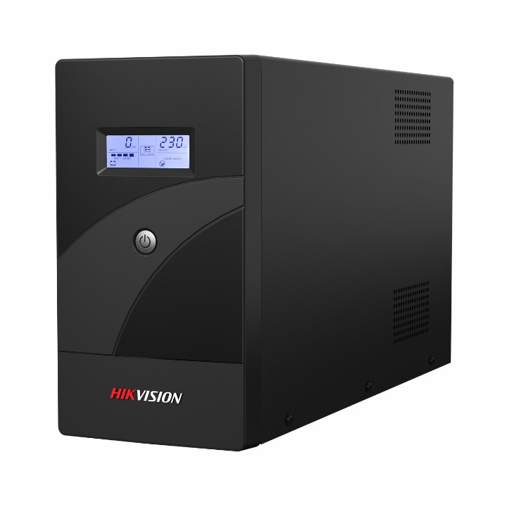 Hikvision DS-UPS2000-R Alimentation sans interruption UPS 2000 VA pour systèmes de sécurité