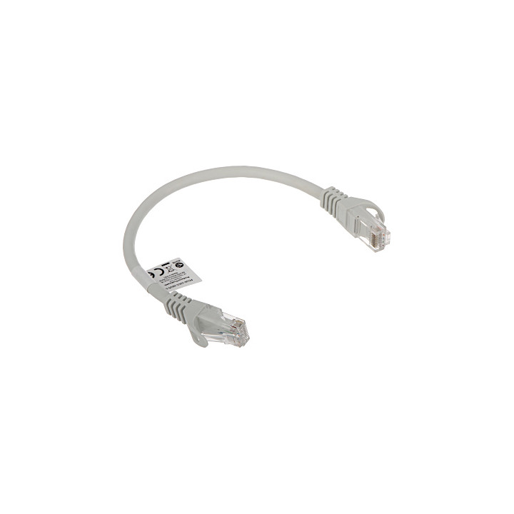 Lanberg RJ45/6/0.25-GREY Latiguillo RJ45 0.25m Gris