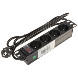 Extension Cord PD-4/R10/R 1.8m Red