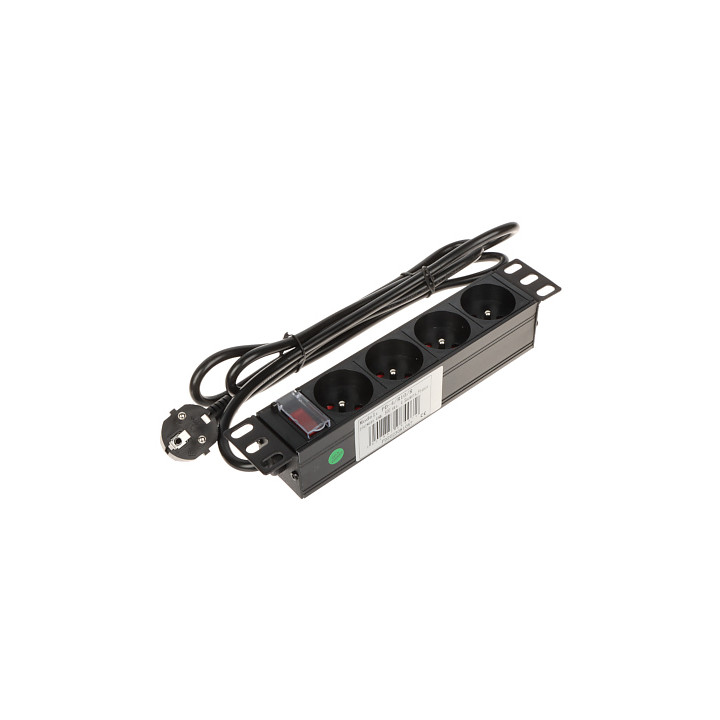 Extension Cord PD-4/R10/R 1.8m Red