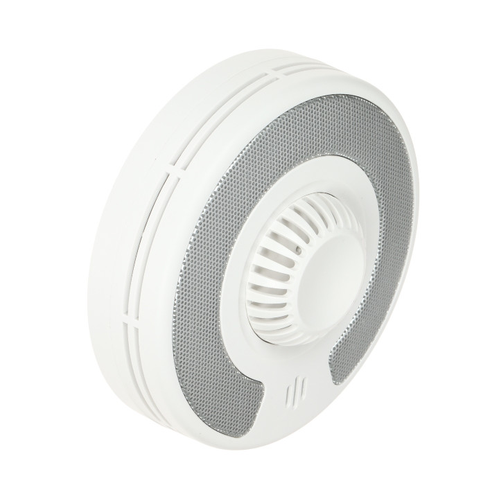 ATLO ATLO-SD02-TUYA Détecteur de fumée et de chaleur Wi-Fi, application Smart Life, 3 V