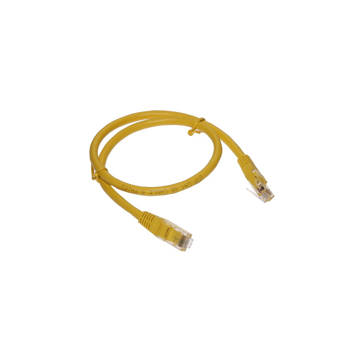 RJ45/6/0.5-AMARILLO Cable de conexión RJ45 Cat6 0,5 m Amarillo
