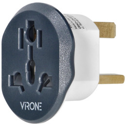 Adaptador de corriente TA-7 con conexión a tierra, 230 V a 12 V CC, 1 A, para cámaras CCTV y enrutadores