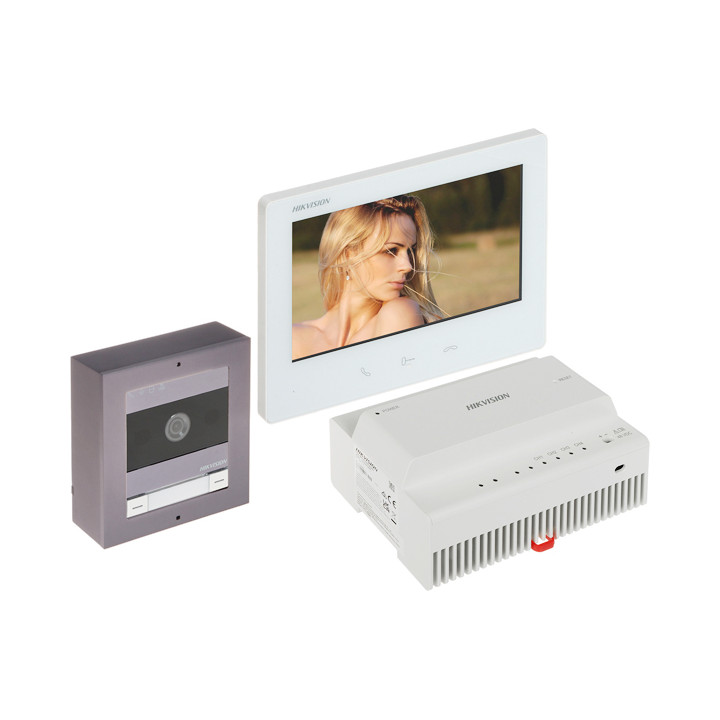 Hikvision DS-KIS704EY/ALUMINUM IP видеодомофон