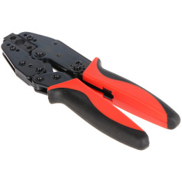 Herramienta para engarzar conectores coaxiales HT-5133D2 para conectores tipo F