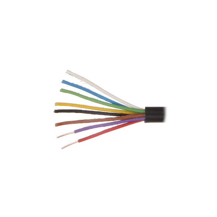 YTDY-8X0.5/ZEL Cable de Señal 8x0.5 mm² Sin Apantallar 0.5m Verde