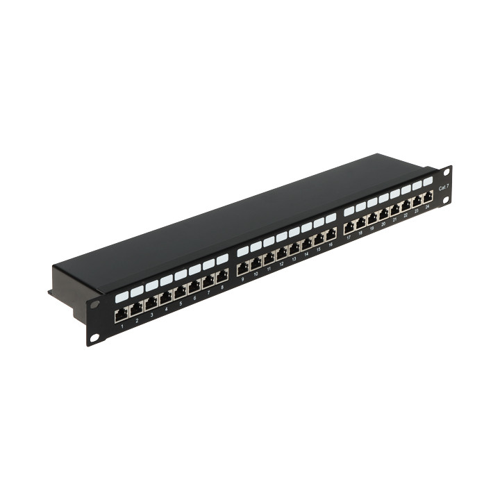 PP-24/RJ7-C/FTP-S 24-Port Cat 7 FTP Patch Panel