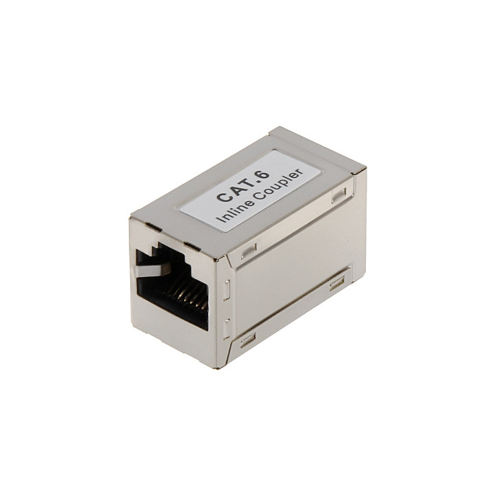 Conector RJ45-G/RJ45-G/6 RJ45 - Enchufe de red Ethernet para cables Cat5e/Cat6