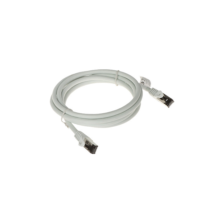 Lanberg Latiguillo SFTP RJ45/SFTP/8.1/2.0-GREY 2m RJ45 Cat6a Gris