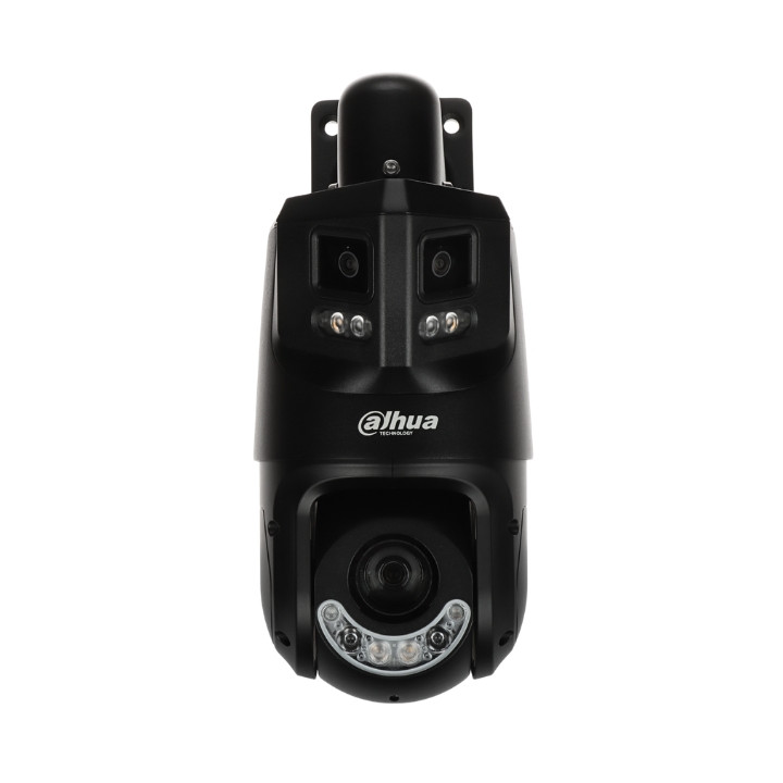 DAHUA SDT4E425-8P-GB-APV1-BLACK IP PTZ Speed Dome Camera, 4MP, 5-125mm, 8MP Panoramic, TiOC WizSense Smart Dual Light, PoE