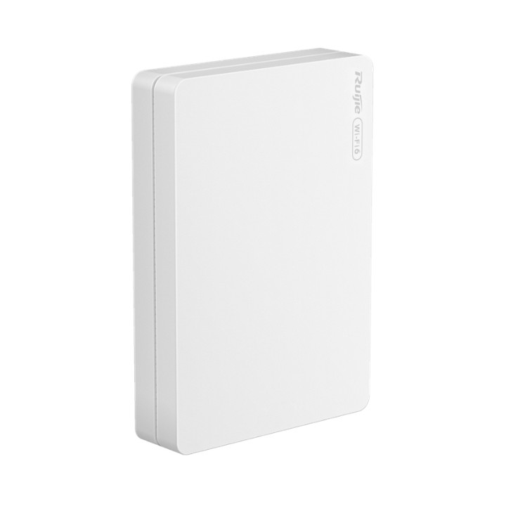 RUIJIE RG-RAP62-WALL Wi-Fi 6 Wall Plate Access Point, 2.4 GHz 573 Mbps + 5 GHz 2401 Mbps