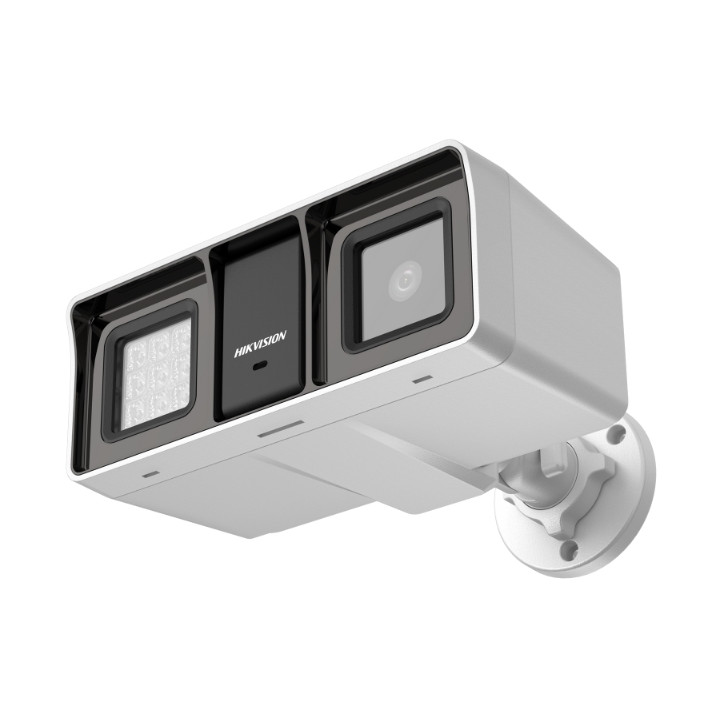 Cámara tipo bala híbrida Hikvision DS-2CE18D0T-LFS (2,8 mm) de 2 MP - 1080p AHD/CVI/TVI con luz inteligente e IR