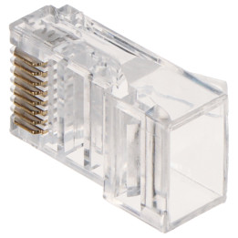Conector RJ45/C6*P100 Cat6 RJ45, paquete de 100 para cables Ethernet
