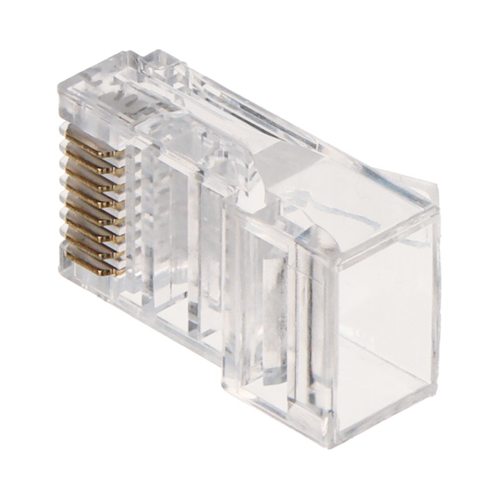 Conector RJ45/C6*P100 Cat6 RJ45, paquete de 100 para cables Ethernet