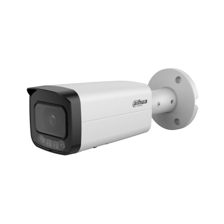 DAHUA IPC-HFW5559T-ASE-IL-0280B Cámara IP tipo bala para exteriores de 5 MP, lente fija de 2,8 mm, PoE, WizMind AI Analytics