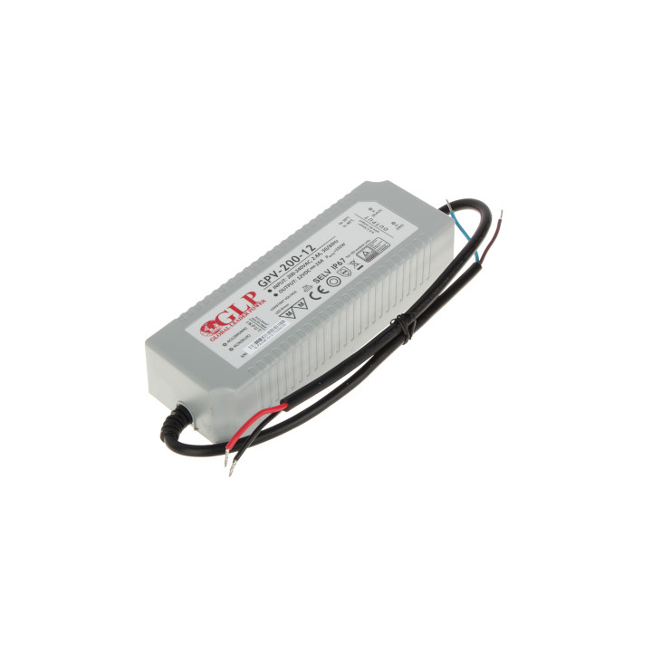 12V/16A/GPV Power Supply 12V 16A IP67