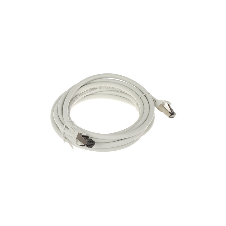 Lanberg RJ45/SFTP/8.1/3.0-GREY Cable de conexión SFTP de 3 m - Cable Ethernet RJ45 gris