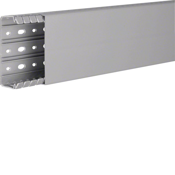 Hager BA7 40x100 Slotted Panel Trunking, Grey