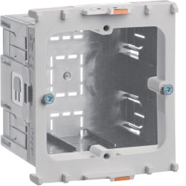 Hager GLT4001 1-Gang Power Outlet Box, Floor-Mount for GR Floor Boxes
