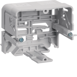 Hager GLT5010 1-Gang Data Outlet Box, C-Profile, Floor-Mount for GR