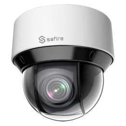 SAFIRE SF-IPSD6625ITA-4P IP-PTZ-Speed-Dome-Kamera mit 25-fachem optischem Zoom und PoE, WLAN, IP66, 256 GB microSD