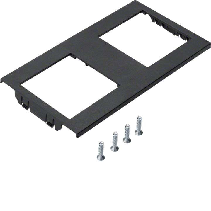 Hager GTMBV30T2 Media Cover Plate for 2 Wide-Spaced Devices