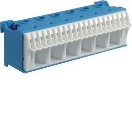 Hager KN26N Neutral Terminal Block, 26 Connections, Quick Connect