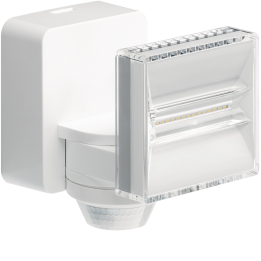 Hager EE831 LED Floodlight 700 lm with Motion Detector, White