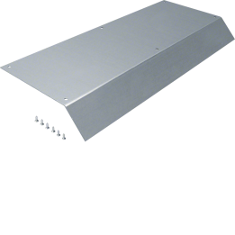 Hager AKB82500701 One-Sided 45° Blind Lid for AK 250x70 Trunking, 800 mm