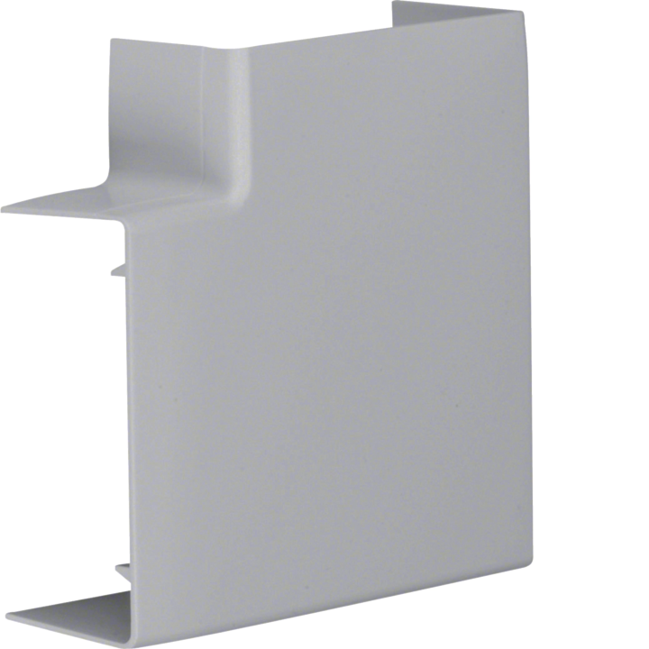 Hager LFF4009057030 Flat Angle 40x90mm Stone Grey (RAL 7030)