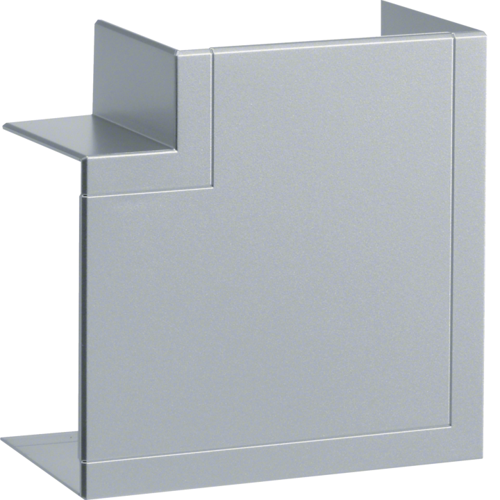 Hager BR651005HLAN Flat Corner 68x100mm Painted Aluminium