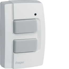 Hager TRE302 RF External Double Push Button