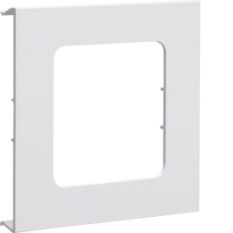 Hager R94919016 Pre-cut Lid 1-Gang, Traffic White