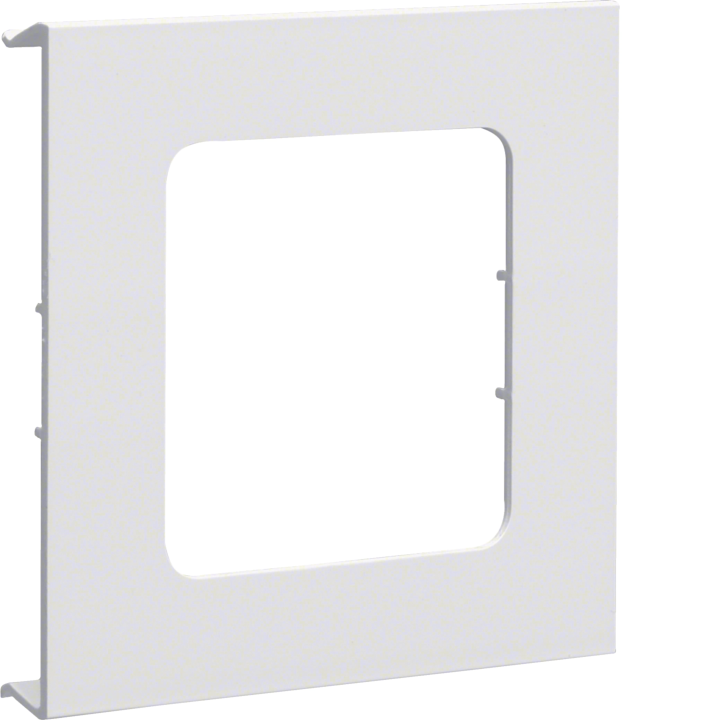 Hager R94919016 Pre-cut Lid 1-Gang, Traffic White