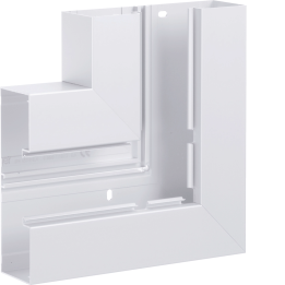 Hager BRA652105B9016 Flat Angle 68x210mm with Lid 120mm White