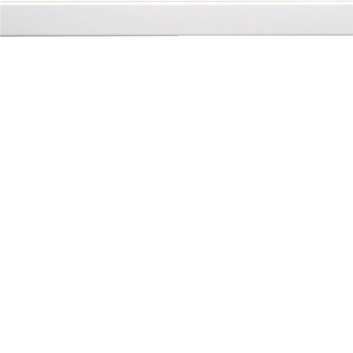 Hager SL1705209016 Trunking 17x52mm, Traffic White