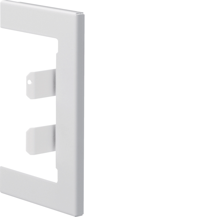 Hager BRP65100W9016 Wall Cover Plate BRP/BRHP/BRAP 65x100, Traffic White