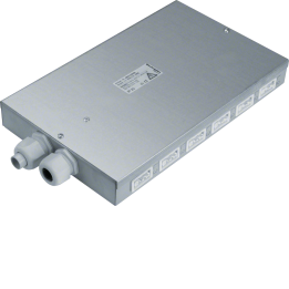 Hager SPWG129010 Power Consolidation Point WI12 Socket, White
