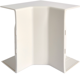 Hager GBD501314J9016 3D-Winkel Internal Corner, Traffic White (RAL 9016)