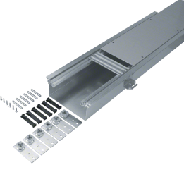 Hager BKW200070 Floor Duct with Trough 200x70-110mm Dry Care