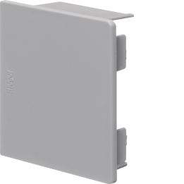 Hager LF6006067030 Endcap for LF Trunking 60x57mm Stone Grey